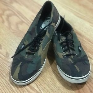 Camo vans